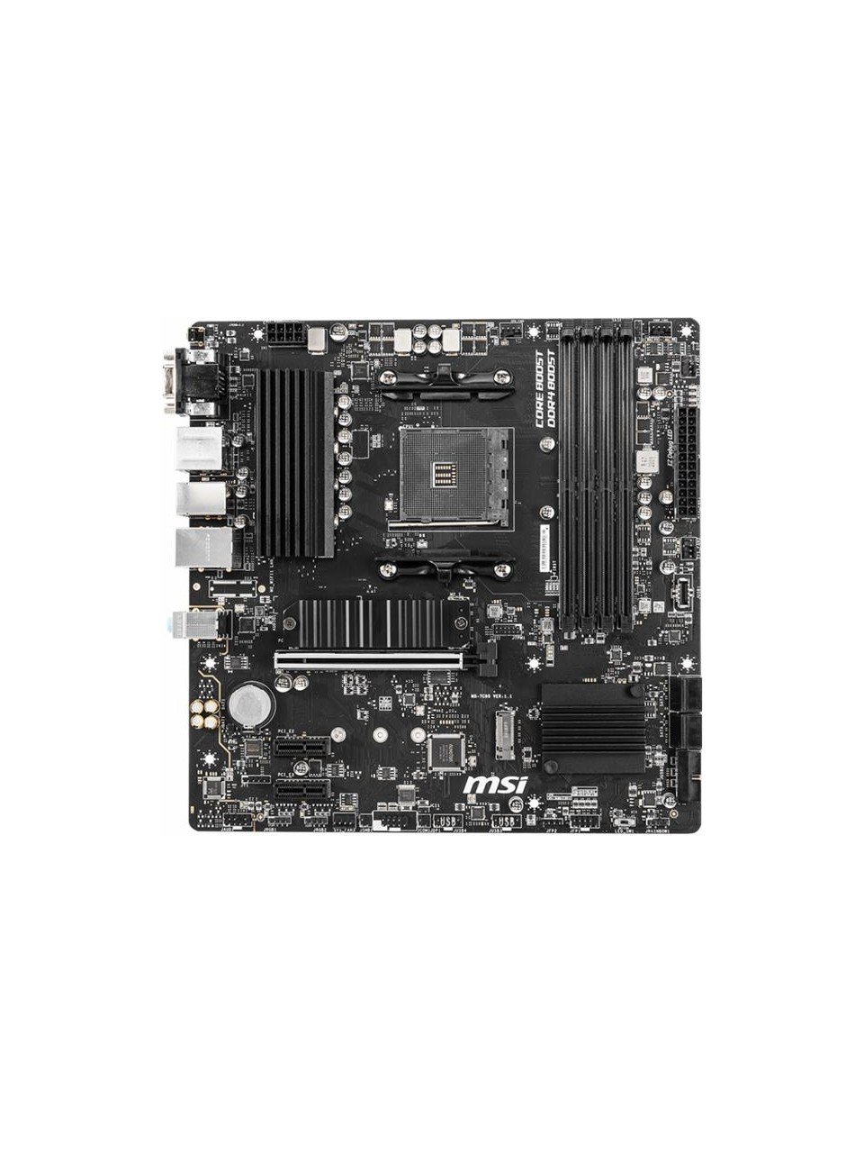 MSI B550M PRO-VDH WIFI DDR4 4400MHZ 1XVGA 1XHDMI 1XDP 2XM.2 USB 3.2 MATX AM4 (AMD 5000 VE 3000 SERİSİ İŞLEMCİ UYUMLU)