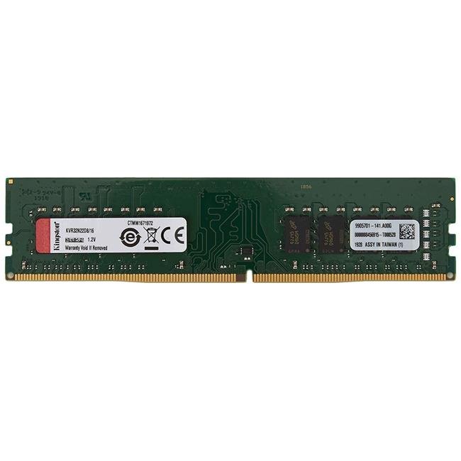 16 GB DDR4 3200MHZ KINGSTON CL22 DT KVR32N22D8/16