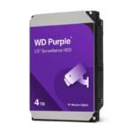4 TB WD 3.5 PURPLE SATA3 5400RPM 128MB 7/24 GUVENLIK WD44PURZ (3 YIL RESMI DIST GARANTILI)