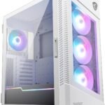 MSI MPG VELOX 100R WHITE TEMPERLİ CAM ARGB PSU YOK 3X120MM 1X120MM FAN GAMING BİLGİSAYAR KASASI