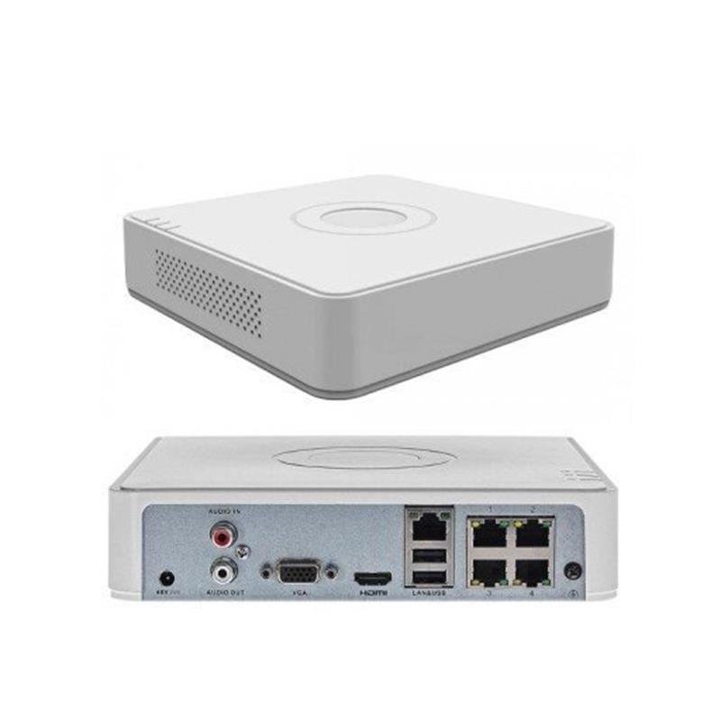 HIKVISION DS-7104NI-Q1/4P 4 KANAL POE 1 SATA PLASTİK KASA NVR KAYIT CIHAZI - Görsel 2
