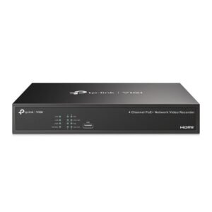 TP-LINK VIGI NVR1004H-4P 4 KANAL POE 1 SATA H265+ ONVIF NVR KAYIT CİHAZI