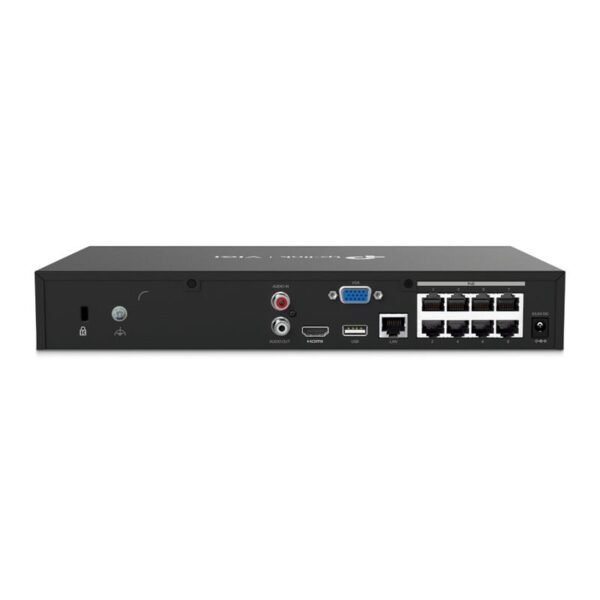 TP-LINK VIGI NVR1008H-8P 8 KANAL POE 1 SATA H265+ ONVIF NVR KAYIT CİHAZI - Görsel 2