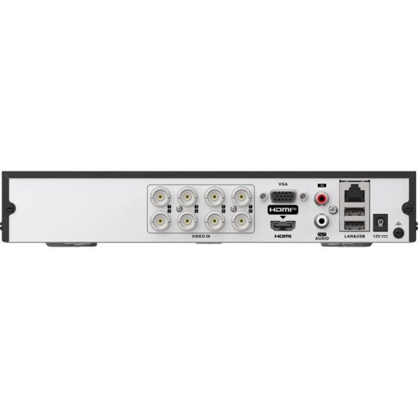 HIKVISION DS-7208HGHI-M1/C 8 KANAL 1 SATA HDMI H265+ ACUSENSE METAL KASA DVR KAYIT CIHAZI - Görsel 3