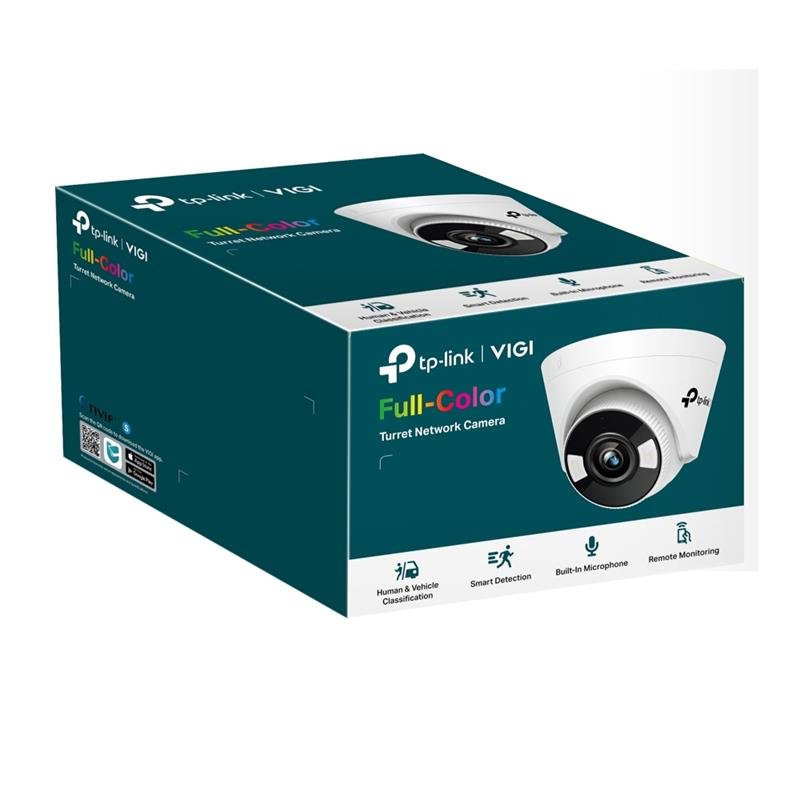 TP-LINK VIGI C430 3MP 4MM LENS 30 METRE 7/24 FULL COLOR İNSAN/ARAÇ ALGILAMA DAHİLİ MİKROFON DOME KAMERA - Görsel 4