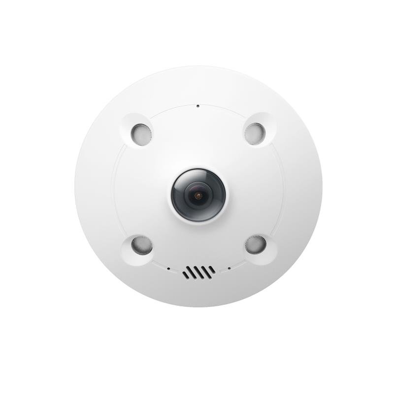TP-LINK VIGI INSIGHT S655I 5MP 1.44MM LENS 360 DERECE 10 METRE IR ÇİFT YÖNLÜ KONUŞMA IK10 FISHEYE IP KAMERA - Görsel 2