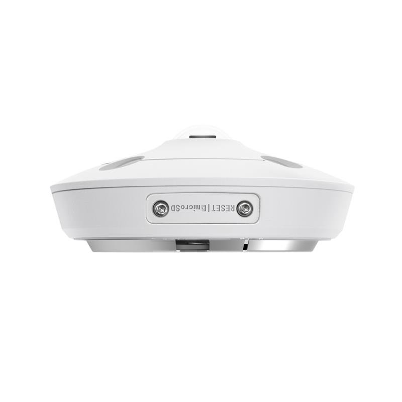 TP-LINK VIGI INSIGHT S655I 5MP 1.44MM LENS 360 DERECE 10 METRE IR ÇİFT YÖNLÜ KONUŞMA IK10 FISHEYE IP KAMERA - Görsel 3