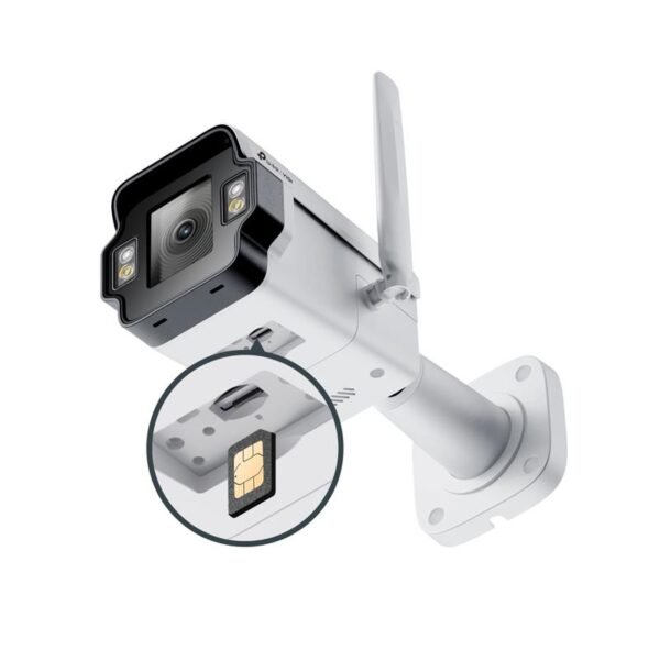 TP-LINK VIGI INSIGHT S345-4G 4MP 4MM LENS 50 METRE IR 30 METRE FULL COLOR İNSAN/ARAÇ ALGILAMA 4G/LTE BULLET KAMERA - Görsel 3