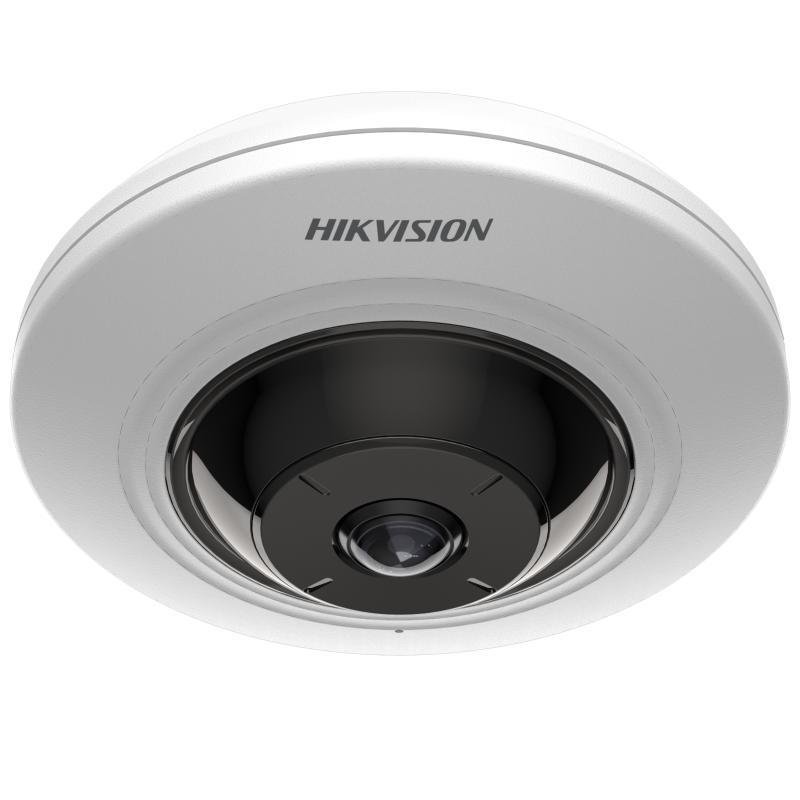 HIKVISION DS-2CD2955G0-ISU 5MP 1.05MM LENS 360 DERECE 8 METRE IR DAHİLİ MİKROFON FISHEYE IP KAMERA