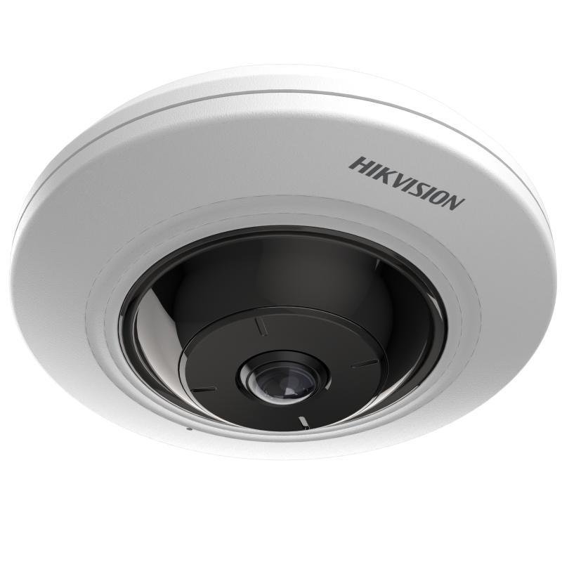 HIKVISION DS-2CD2955G0-ISU 5MP 1.05MM LENS 360 DERECE 8 METRE IR DAHİLİ MİKROFON FISHEYE IP KAMERA - Görsel 3