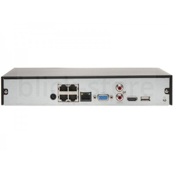 DAHUA NVR2104HS-P-T 4 KANAL POE 1 SATA H265 NVR KAYIT CIHAZI - Görsel 2