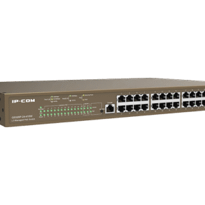 IP-COM G5328P-24-410W 24 PORT GIGABIT+ 4XGB SFP UPLINK L3 YÖNETİLEBİLİR 370W POE RACKMOUNT SWITCH