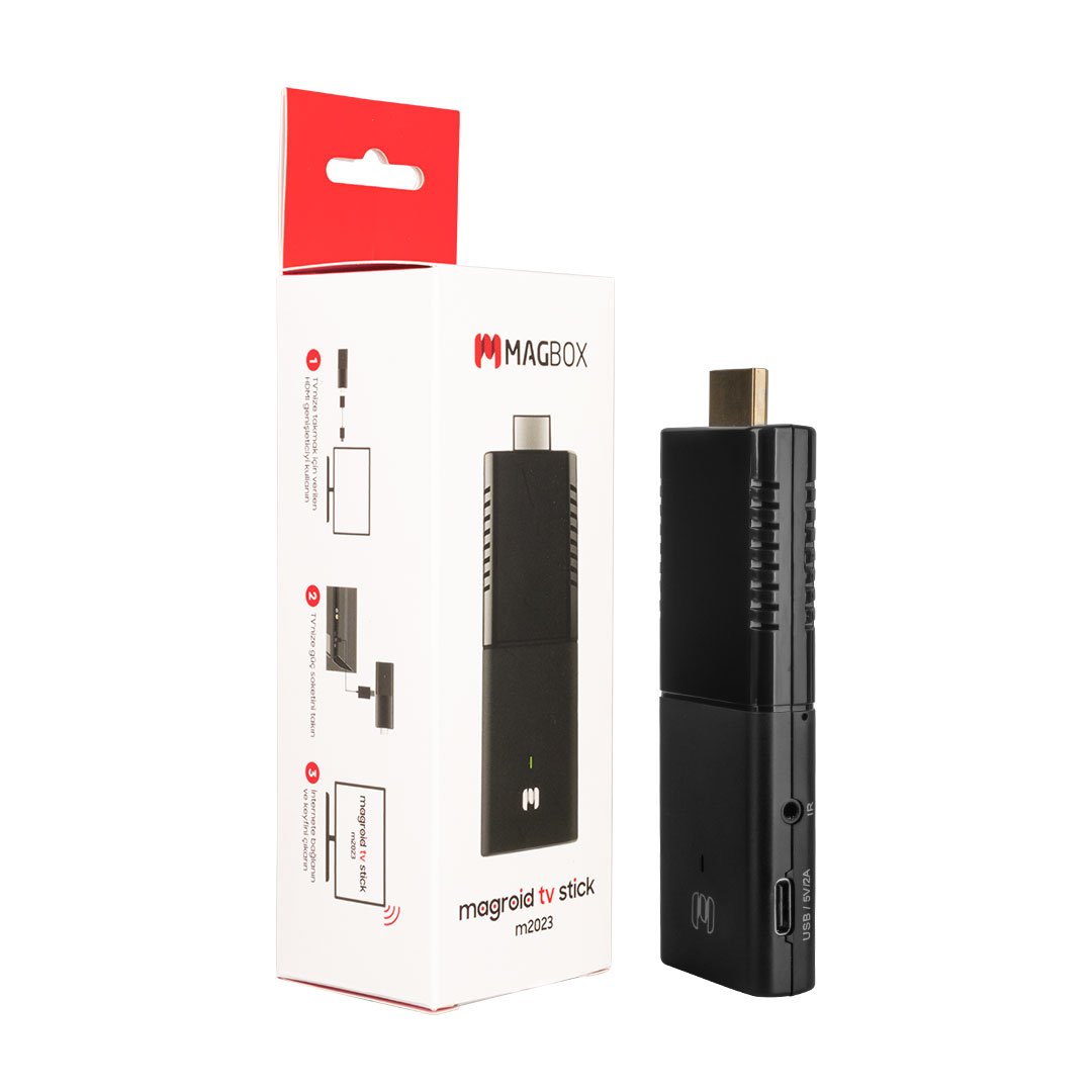 MagBox Magroid Tv Stick M2023 16 GB HDD 2 GB Ram 4K (Android 10) - Görsel 3