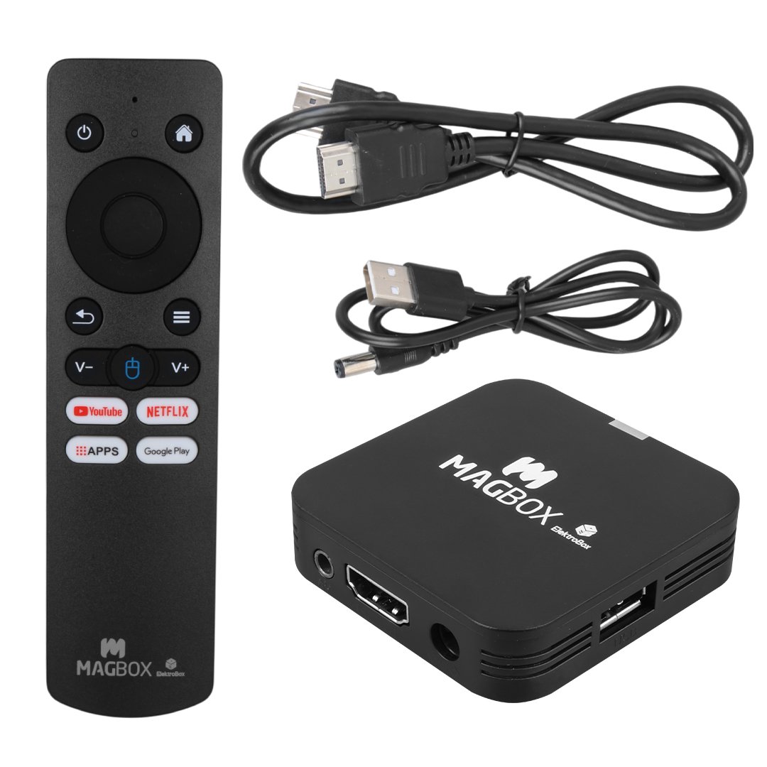 Magbox Electrobox 2 GB Ram H313 İşlemci 16 GB HDD 4K Ultra HD Android Box (Android 10) - Görsel 2