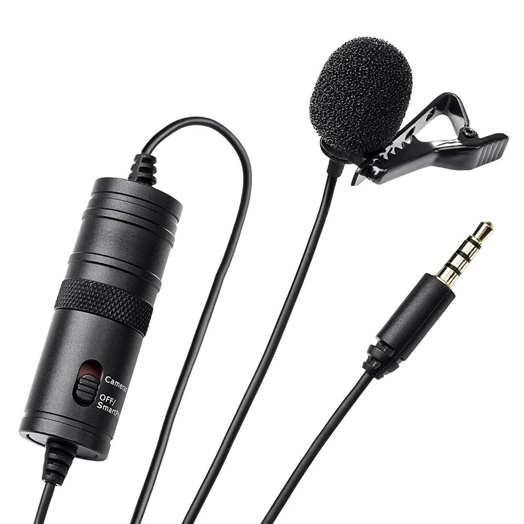 HAIKI HK-401 PROFESYONEL YOUTUBER YAKA MİKROFONU (6 METRE KABLOLU) - Görsel 2
