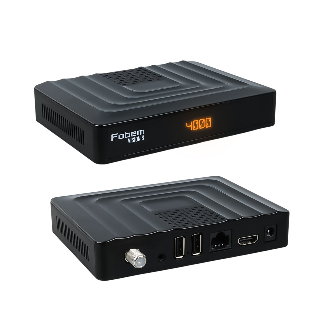 Fobem Vision S Hibrit Ses Komutlu Android 14 TV Box (4GB/32GB, Tunerli) - Görsel 2