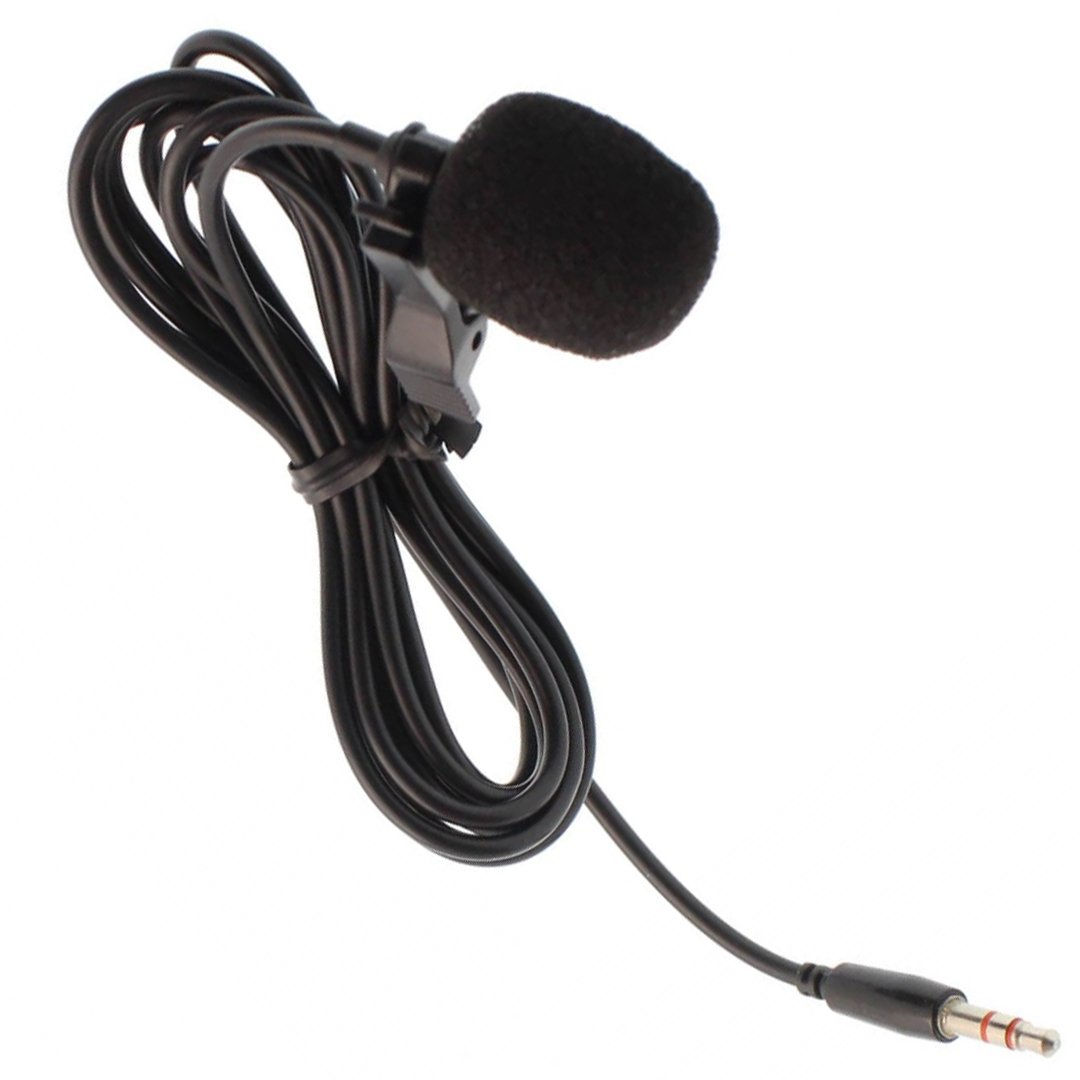 HELLO HL-5344 3.5 MM 3 BOĞUMLU AUX KABLOLU YOUTUBER YAKA MİKROFONU