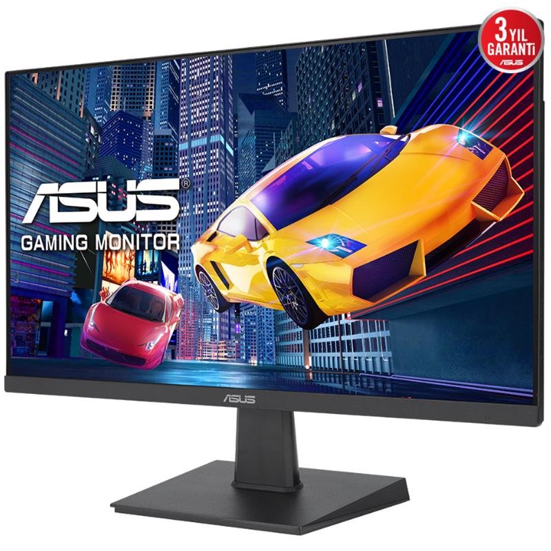 ASUS 27" VA27EHF IPS 1MS 100MHZ 1XHDMI FHD 1920X1080 ÇERÇEVESİZ DÜŞÜK MAVİ IŞIK FLICKER-FREE FREESYNC GAMING VESA SİYAH - Görsel 3