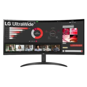 LG 34" 34WR50QC-B VA 5MS 100HZ 2XHDMI DP QHD 3440X1440 FREESYNC CURVED VESA SIYAH