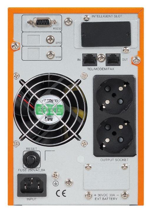 MAKELSAN POWERPACK SE 1KVA 1F/1F (2X9AH) 5/15DK ONLINE UPS - Görsel 2