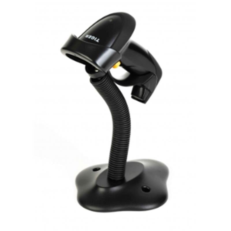 PERKON TIGER PS23-U 1D LAZER KABLOLU USB BARKOD OKUYUCU + STAND - Görsel 2