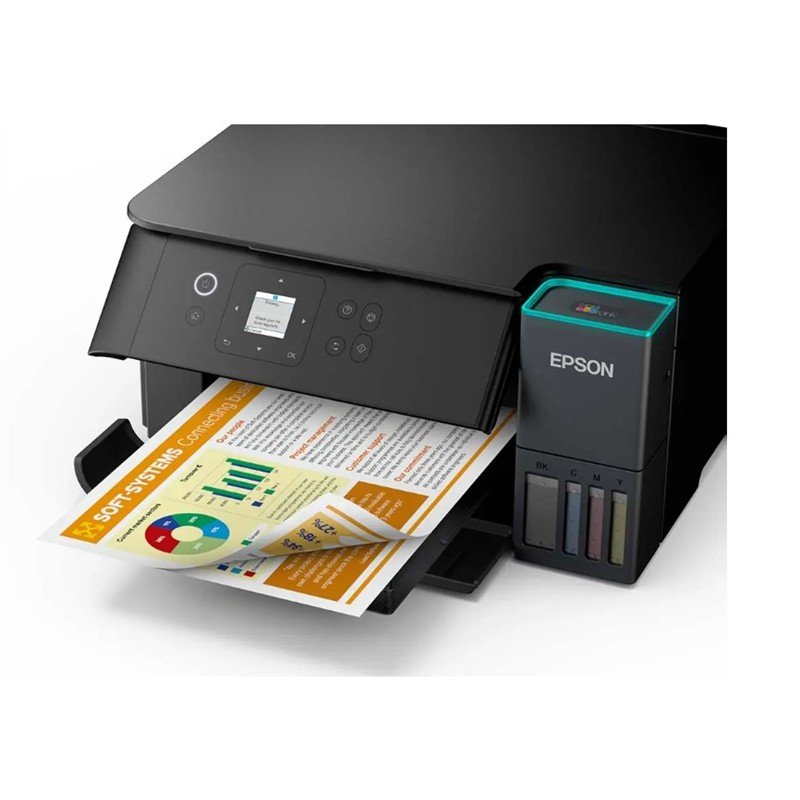 EPSON EcoTank L4360 Renkli Tanklı Çok Fonksiyonlu Yazıcı - Görsel 3