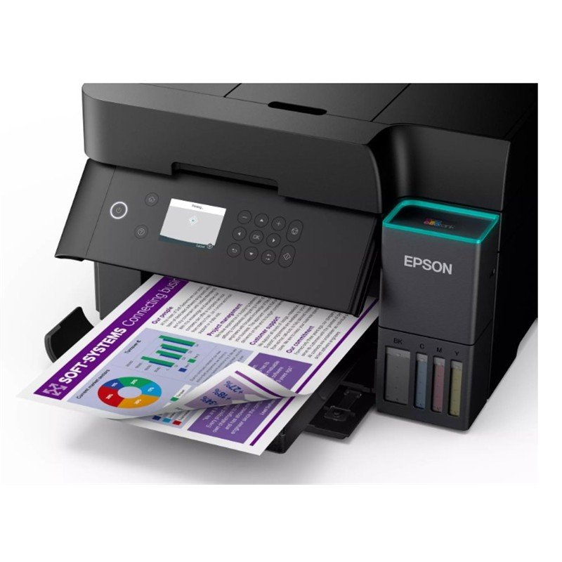EPSON EcoTank L6370 Renkli Tanklı Çok Fonksiyonlu Yazıcı - Görsel 4