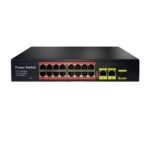 URANIUM POE-1621SFP 16 Port Fast Ethernet PoE Rackmount Switch
