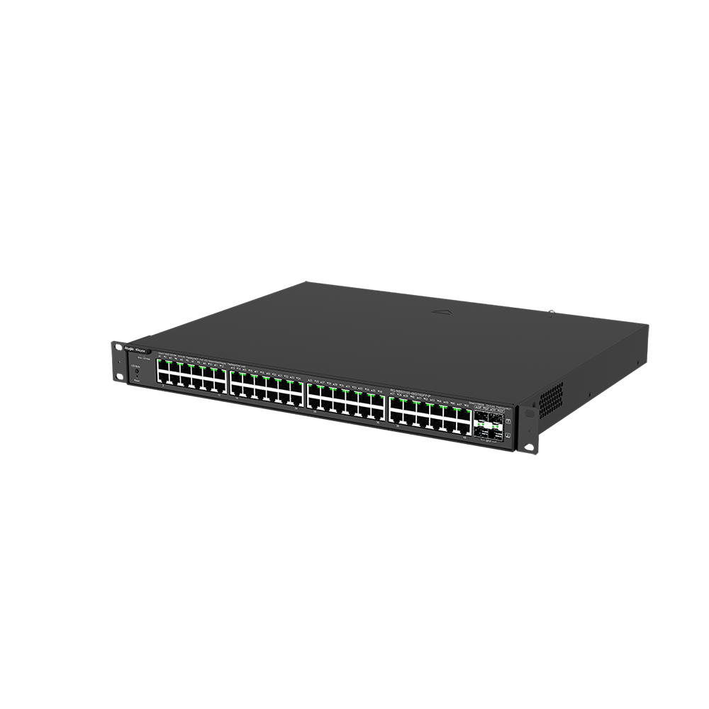 RUIJIE REYEE RG-NBS3100-48GT4SFP-P 48 Port Gigabit PoE+ Yönetilebilir Rackmount Switch - Görsel 2