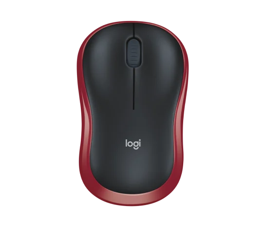 LOGITECH M185 KABLOSUZ USB MOUSE KIRMIZI 910-002237