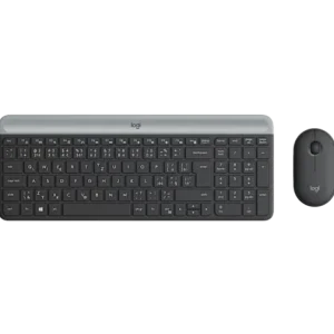LOGITECH MK470 Q TR İNCE KABLOSUZ KLAVYE MOUSE SET SİYAH 920-009435