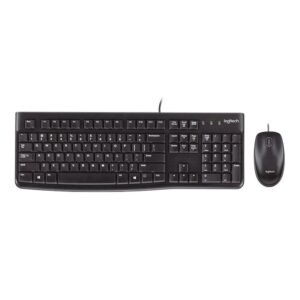 LOGITECH MK120 TR Q USB KABLOLU KLAVYE VE MOUSE SET SİYAH 920-002560