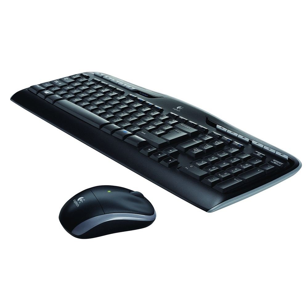 LOGITECH MK330 Q TR MM KABLOSUZ KLAVYE MOUSE SET SİYAH 920-003988 - Görsel 2