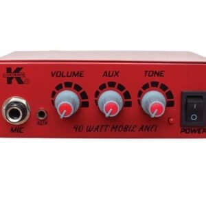 MAGICVOICE MV-2022 PA-50W PLASTİK KASA 12 VOLT MİNİ 50 WATT PAZARCI ANFİSİ