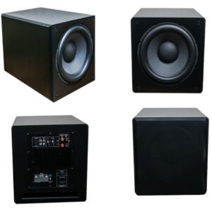 KÖNİG SUB-10 600 WATT 4 OHM 10" AKTİF SUB BASS HOPARLÖR