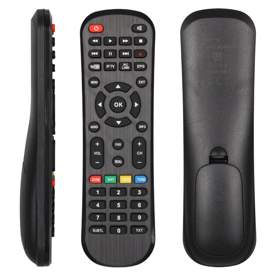 WEKO KR REDLINE TS-100 HD VE T SERİSİ YOUTUBE TUŞLU HD UYDU KUMANDA