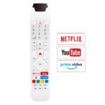 Vestel RCA343140P Youtube-Netflix-Prime Video Tuşlu Lcd-Led Tv Kumanda Beyaz