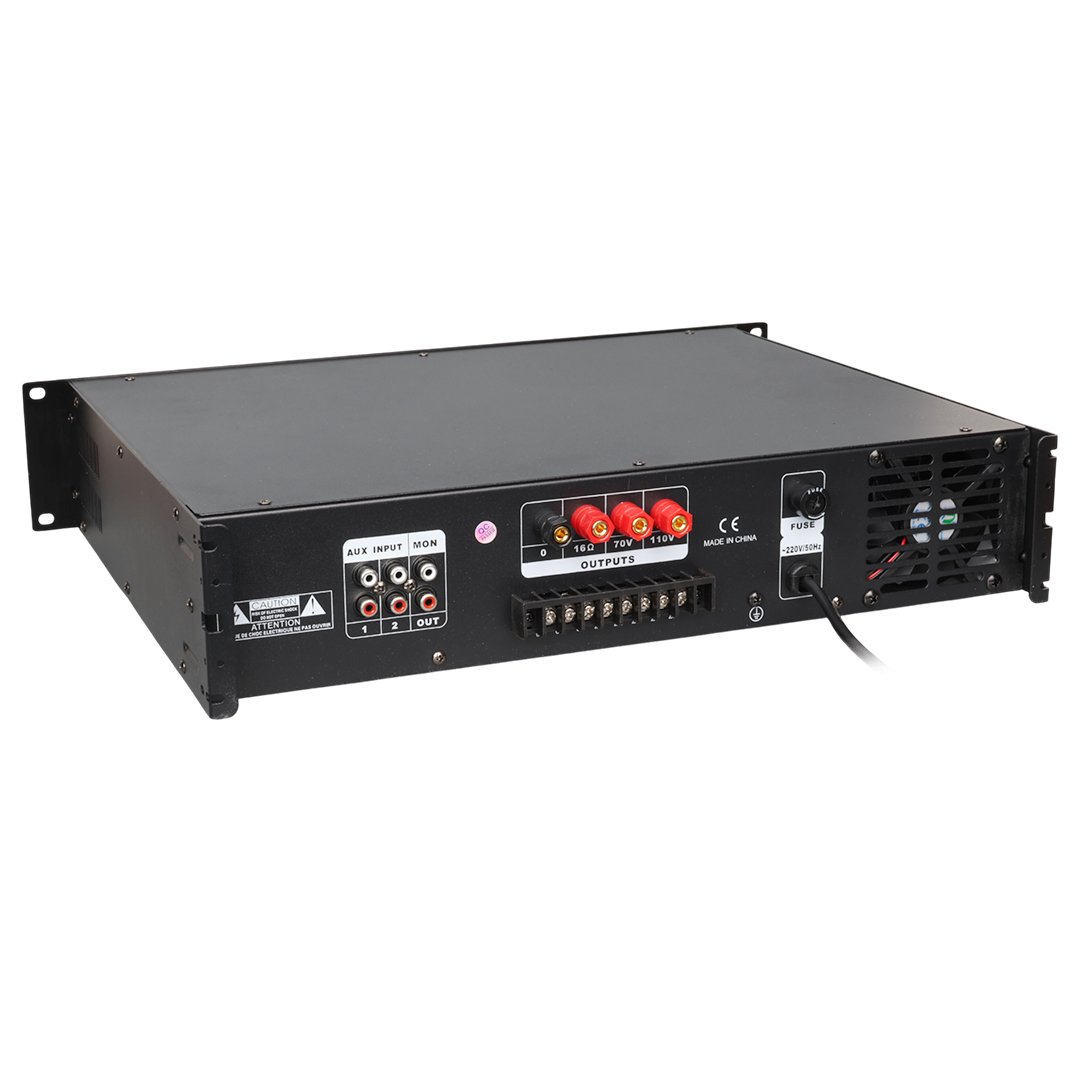 BOFMANN BF-505T 500 Watt USB SD Bluetooth 5 Bölgeli Hat Trafolu Mixer Anfi - Görsel 2