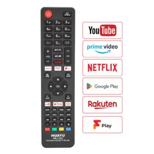 Huayu RM-L1622 Netflix-YouTube-Prime Video-Google Play Tuşlu Universal Lcd Led Tv Kumandası