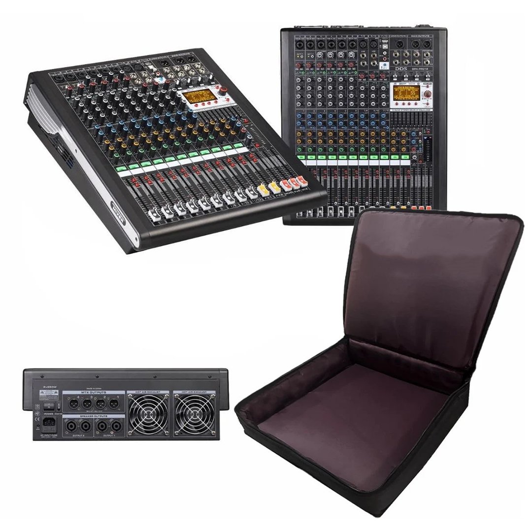 DDS DPX-PRO12 12 Kanal 4x1250 Watt Power Mixer