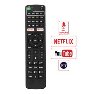 Weko Dreamstar Android Netflix-Youtube Tuşlu Uydu Kumandası