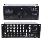MAGICVOICE MV-300EU-TR 300 WATT 6 MİK. GİRİŞLİ USB*BT TRAFOLU MIXER KÜP ANFİ