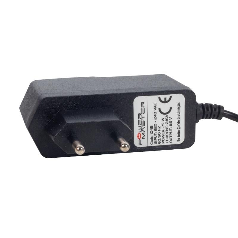 Powermaster PM-1045 11.6 Volt - 2.16 Amper 5.5*2.5 Mm Uçlu Plastik Kasa Adaptör (Verifone Yazar Kasa Pos Cihazı) - Görsel 2