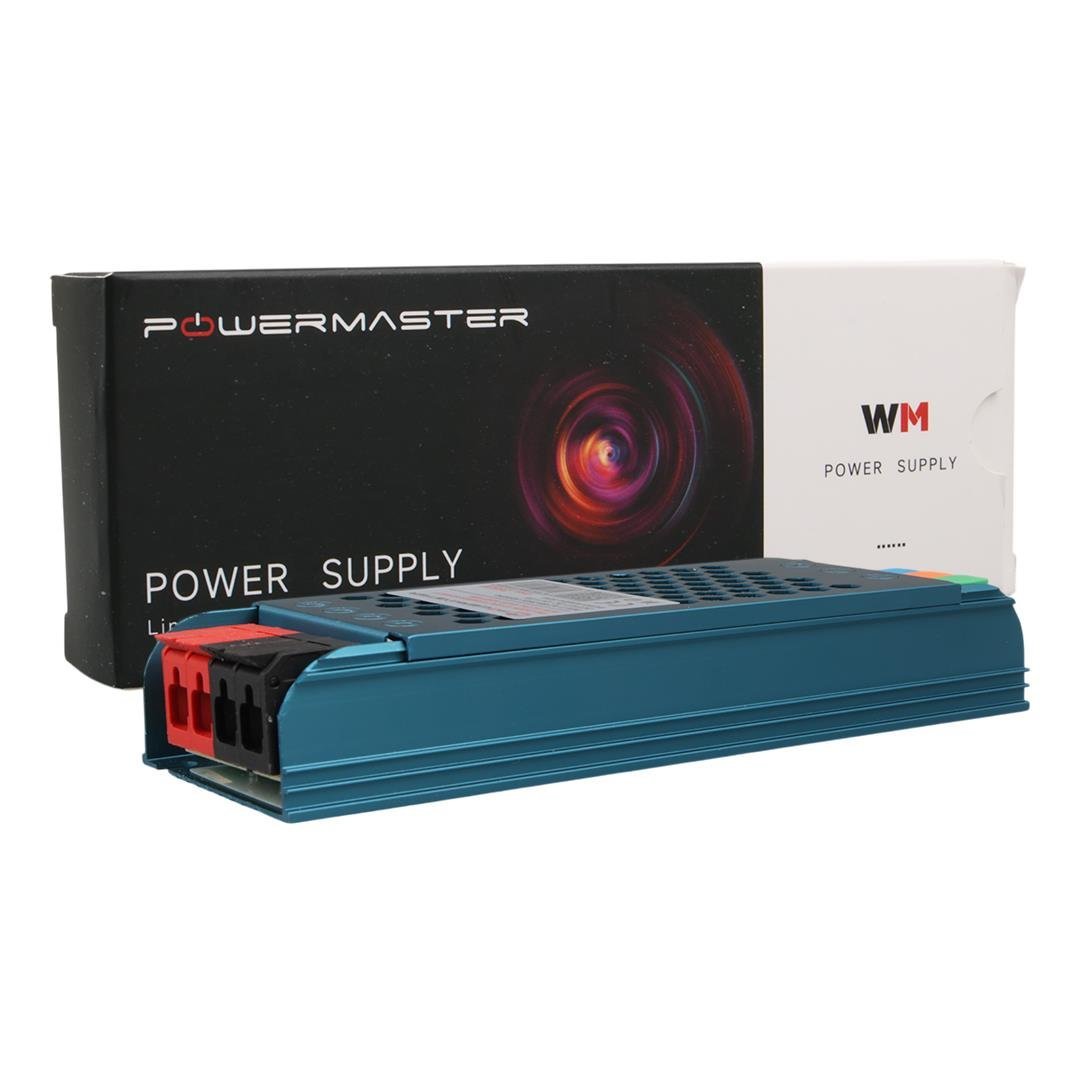 PowerMaster PM-26828 12 Volt 5 Amper 60 Watt Slim Metal Kasa Adaptör 140x50x23mm - Görsel 4