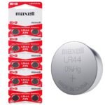 Maxell LR44 A76 0%HG 1.5 Volt Alkalin 10'lu Düğme Pil