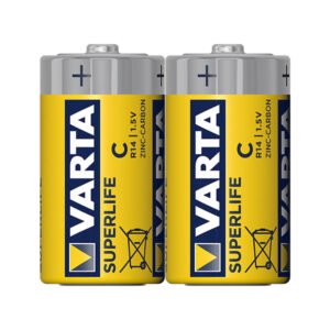 Varta Superlife Çinko Orta C Boy Pil (24'lü Paket)